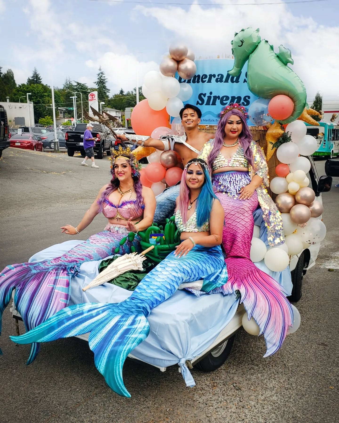 Summer fun during parade season.